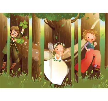 Adesivo bambini illusione magica - TenStickers