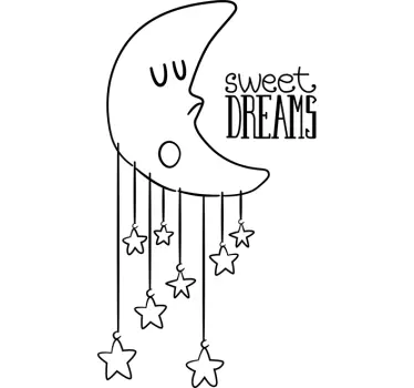 Adesivo bambini sweet dreams - TenStickers
