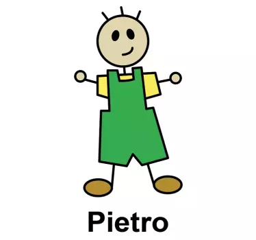 Adesivo Bambino Personalizzabile - TenStickers