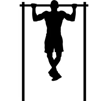 Adesivo barra palestra - TenStickers
