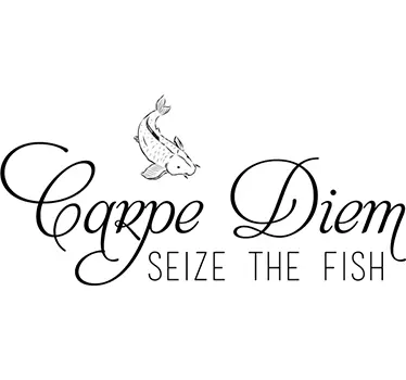 Adesivo decorativo Cogli l'attimo Fish - TenStickers