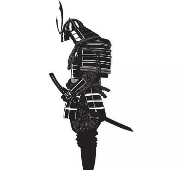 Adesivo decorativo guerrierio samurai - TenStickers