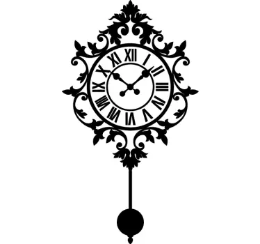 Adesivo decorativo lancette orologio - TenStickers
