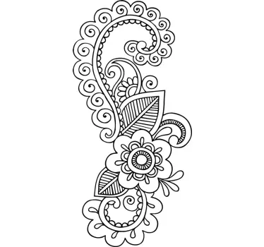 Adesivo decorativo mandala - TenStickers