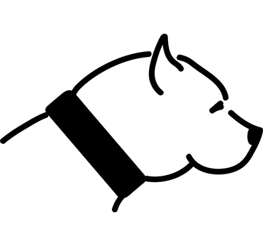 Adesivo decorativo pitbull - TenStickers