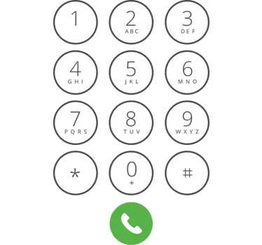 Adesivo decorativo tasti iPhone - TenStickers