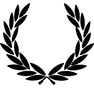 Adesivo foglia d'alloro - TenStickers