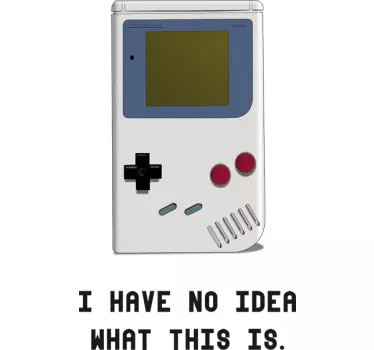 Adesivo game boy - TenStickers