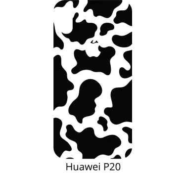 Adesivo huawei motivo maculato di mucca - TenStickers