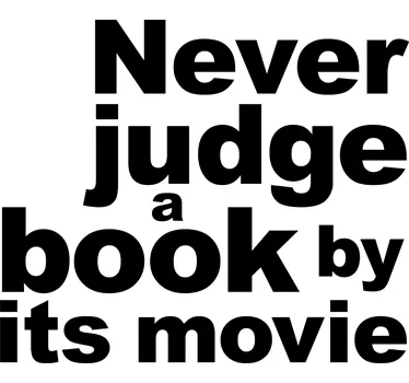 Adesivo libro film - TenStickers