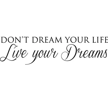 Adesivo Live your Dreams - TenStickers