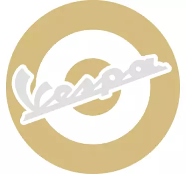 Adesivo logo Vespa - TenStickers