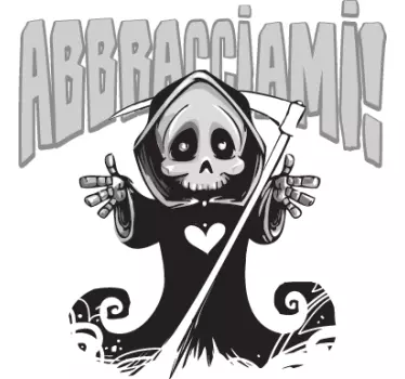 Adesivo murale abbracciami - TenStickers