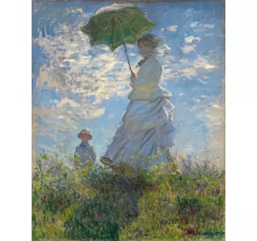 Adesivo murale Claude Monet - TenStickers