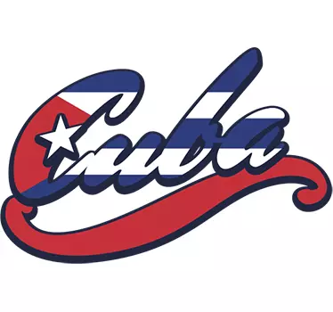 Adesivo murale Cuba Lettering - TenStickers