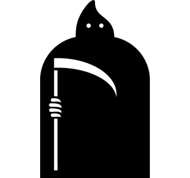 Adesivo murale lavagna il Mietitore - TenStickers