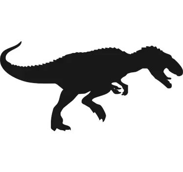 Adesivo murale lavagna Tirannosauro Rex - TenStickers