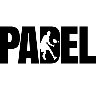 Adesivo Padel - TenStickers