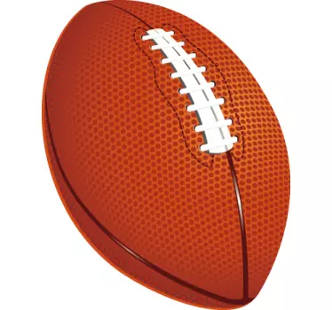 Adesivo palla da rugby bambini - TenStickers