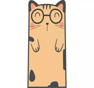 Adesivo per porta gatto - TenStickers