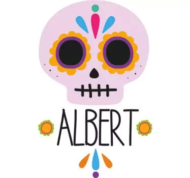 Adesivo personalizzato Santa Muerte - TenStickers