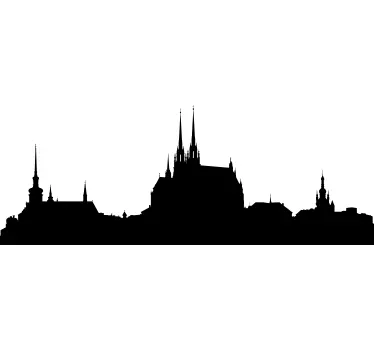 Adesivo slihouette Brno - TenStickers