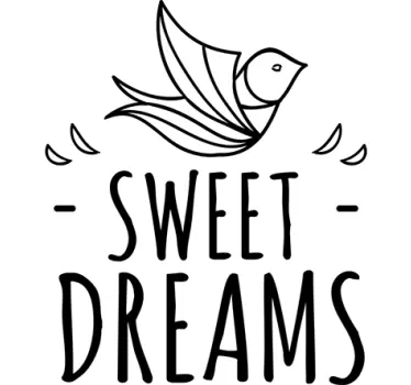 Adesivo Sweet Dreams - TenStickers