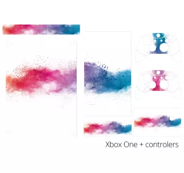 Adesivo xbox accessori da gioco colorati - TenStickers