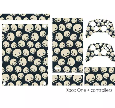 Adesivo xbox grafica teschio - TenStickers
