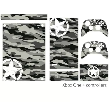 Adesivo xbox skin da gioco camo - TenStickers