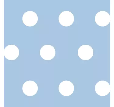 Pellicola adesiva per mobile Malm ikea a pois - TenStickers