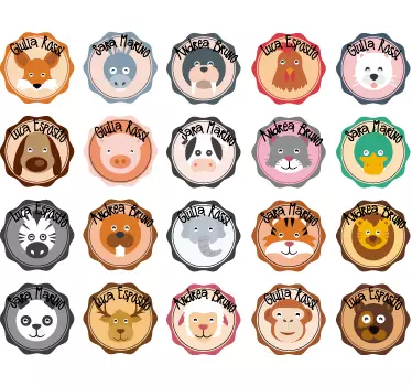 ETICHETTE adesive per bambini scuola - TenStickers
