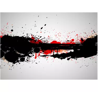 Skin adesiva portatile schizzi di vernice - TenStickers