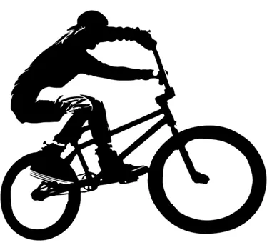 sticker bicicletta freestyle - TenStickers