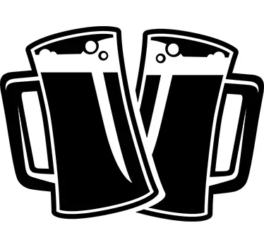 Sticker birra premium beer - TenStickers