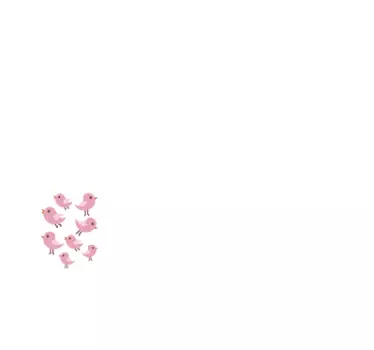 Sticker decorativo albero con gabbie - TenStickers