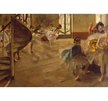 Sticker decorativo ballerine Degas - TenStickers
