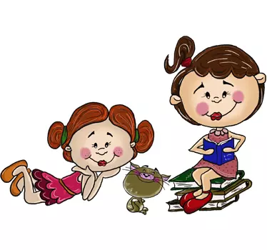 Sticker decorativo buona lettura - TenStickers
