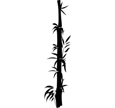 Sticker decorativo canna di bambù - TenStickers
