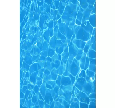Sticker decorativo effetto acqua - TenStickers