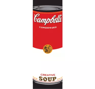 Sticker decorativo frigo Campbells - TenStickers