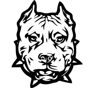 Sticker decorativo logo Pit Bull - TenStickers