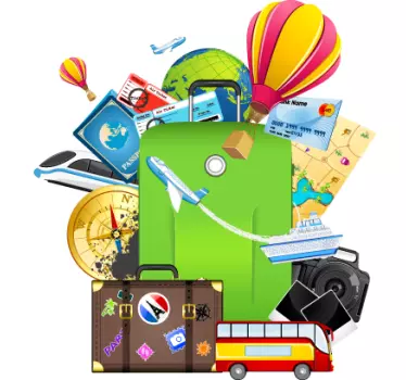 Sticker decorativo logo trolley - TenStickers