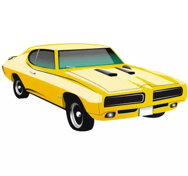 Sticker decorativo Pontiac Gto 1970 - TenStickers