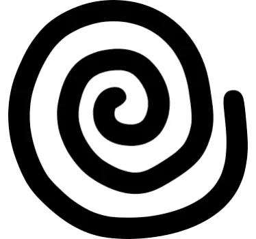 Sticker decorativo spirale - TenStickers