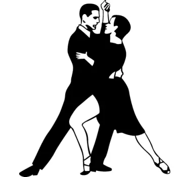 Sticker decorativo tango argentino - TenStickers