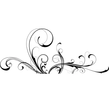 Sticker murale linee decorative - TenStickers