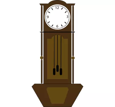 Sticker orologio antico - TenStickers