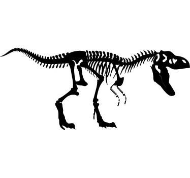 Wall sticker scheletro T-Rex - TenStickers