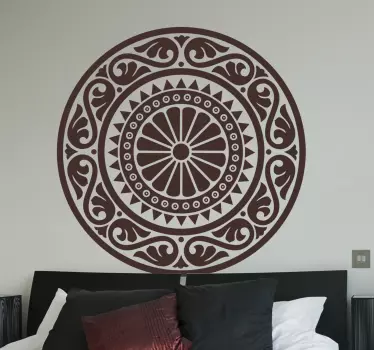 Sticker decorativo rosone classico - TenStickers